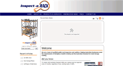 Desktop Screenshot of inspectarack.com