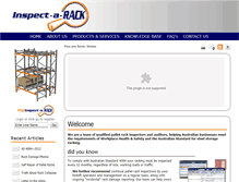 Tablet Screenshot of inspectarack.com